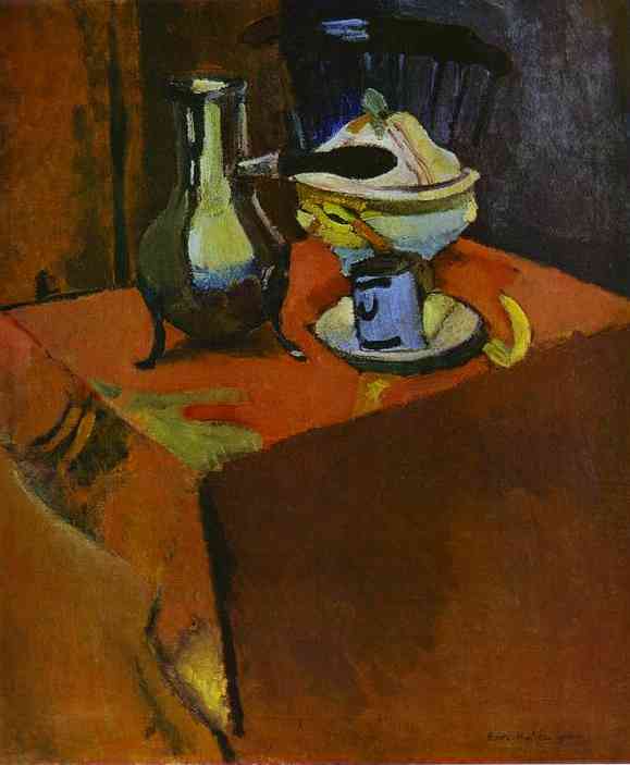 Henri Matisse - Dishes on a Table 1900